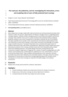 The road user, the pedestrian, and me: Investigating the interactions, errors and escalating risks of users of fully protected level crossings