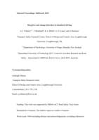 Sleep loss and change detection in simulated driving