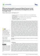 Planning Sustainable Community-Based Tourism in the Context of Thailand: Community, Development, and the Foresight Tools