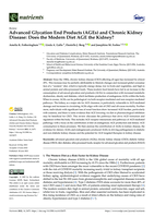 Advanced Glycation End Products (AGEs) and Chronic Kidney Disease: Does the Modern Diet AGE the Kidney?