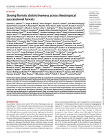 Strong floristic distinctiveness across Neotropical successional forests