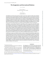 The Imagination and International Relations