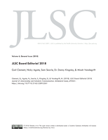 JLSC Board Editorial 2018