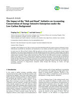 The Impact of the “Belt and Road” Initiative on Accounting Conservatism of Energy-Intensive Enterprises under the Low-Carbon Background
