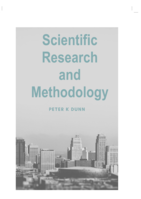 Scientific Research and Methodology: An introduction to quantitative research in science and health