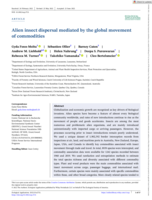 Alien insect dispersal mediated by the global movement of commodities