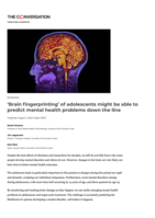 ‘Brain fingerprinting’ of adolescents might be able to predict mental health problems down the line