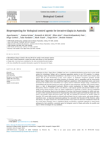 Bioprospecting for biological control agents for invasive tilapia in Australia