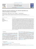 Optimizing community-based pearl oyster (Pinctada margaritifera) spat collection strategies in the Fiji Islands
