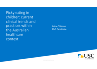 Picky eating in children: current trends and practices in the clinical setting