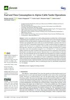 Fuel and Time Consumption in Alpine Cable Yarder Operations