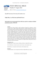 Subverting the inverted pyramid: Kevin McCarra and the revolution in British football journalism 1988-2020