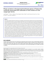 Phase variation in the glycosyltransferase genes of Pasteurella multocida associated with outbreaks of fowl cholera on free-range layer farms