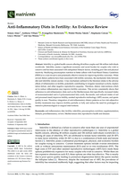Anti-Inflammatory Diets in Fertility: An Evidence Review