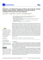 UniStArt: A 12-Month Prospective Observational Study of Body Weight, Dietary Intake, and Physical Activity Levels in Australian First-Year University Students