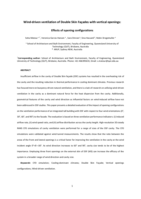 Wind-driven ventilation of Double Skin Fa?ades with vertical openings: Effects of opening configurations
