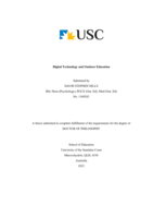 Digital Technology and Outdoor Education