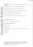 Evaluating the magnet response in deep subcutaneous implanted cardioverter defibrillator implants