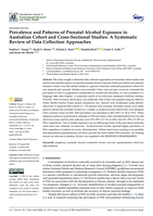 Prevalence and Patterns of Prenatal Alcohol Exposure in Australian Cohort and Cross-Sectional Studies: A Systematic Review of Data Collection Approaches