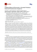 Cellular Effects of Pyocyanin, a Secreted Virulence Factor of Pseudomonas aeruginosa