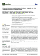 Effect of Selenium and Iodine on Oxidative Stress in the First Trimester Human Placenta Explants