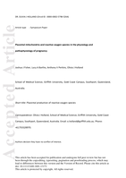 Placental mitochondria and reactive oxygen species in the physiology and pathophysiology of pregnancy