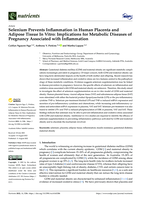 Selenium Prevents Inflammation in Human Placenta and Adipose Tissue In Vitro: Implications for Metabolic Diseases of Pregnancy Associated with Inflammation