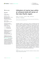 Utilization of marine taxa within an artisanal shellcraft sector of the Indo-Pacific region