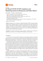 IoT-Based COVID-19 SOP Compliance and Monitoring System for Businesses and Public Offices