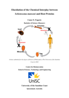 Elucidation of the Chemical Interplay between Schistosoma mansoni and Host Proteins