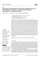 Perceptions of the Impact of COVID-19 Countermeasures on Safe Foodservice Provision at International Sporting Competitions: A Qualitative Study