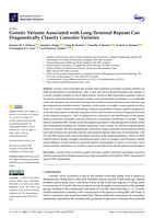 Genetic Variants Associated with Long-Terminal Repeats Can Diagnostically Classify Cannabis Varieties