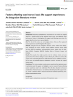 Factors affecting ward nurses' basic life support experiences: An integrative literature review