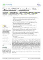 Impacts of the COVID-19 Pandemic on Routines of Higher Education Institutions: A Global Perspective