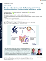 Exercise-induced changes to the human gut microbiota and implications for colorectal cancer: a narrative review