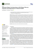 Selenium Status: Its Interactions with Dietary Mercury Exposure and Implications in Human Health