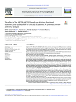The effect of the ABCDE/ABCDEF bundle on delirium, functional outcomes, and quality of life in critically ill patients: A systematic review and meta-analysis