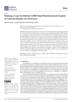 Making a Case for Hybrid GFRP-Steel Reinforcement System in Concrete Beams: An Overview
