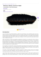 Between, Behind, and Out of Sight: Conversation in Dark Social Spaces