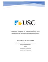 Diagnostic strategies for managing dengue virus and insecticide resistance in Aedes mosquitoes