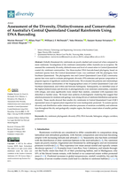 Assessment of the Diversity, Distinctiveness and Conservation of Australia’s Central Queensland Coastal Rainforests Using DNA Barcoding