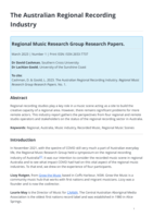 The Australian Regional Recording Industry