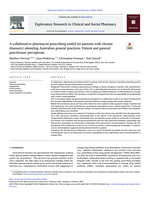 A collaborative pharmacist prescribing model for patients with chronic disease(s) attending Australian general practices: Patient and general practitioner perceptions