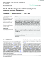 Whole‐mitochondrial genomes of Nannizziopsis provide insights in evolution and detection
