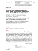 Fitness, Strength and Body Composition during Weight Loss in Women with Clinically Severe Obesity: A Randomised Clinical Trial