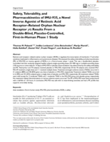 Safety, Tolerability, and Pharmacokinetics of IMU-935, a Novel Inverse Agonist of Retinoic Acid Receptor-Related Orphan Nuclear Receptor γt: Results From a Double-Blind, Placebo-Controlled, First-in-Human Phase 1 Study