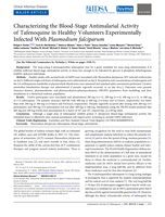 Characterizing the Blood-Stage Antimalarial Activity of Tafenoquine in Healthy Volunteers Experimentally Infected With Plasmodium falciparum