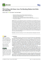Tree Felling with Stone Axes: Pre-Bending Matters but Feller Sex Does Not