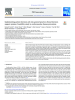 Implementing patient decision aids into general practice clinical decision support systems: Feasibility study in cardiovascular disease prevention