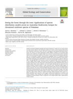 Seeing the forest through the trees: Applications of species distribution models across an Australian biodiversity hotspot for threatened rainforest species of Fontainea
